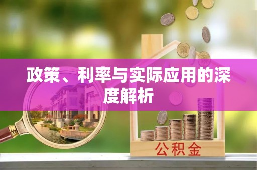 西畴政策、利率与实际应用的深度解析
